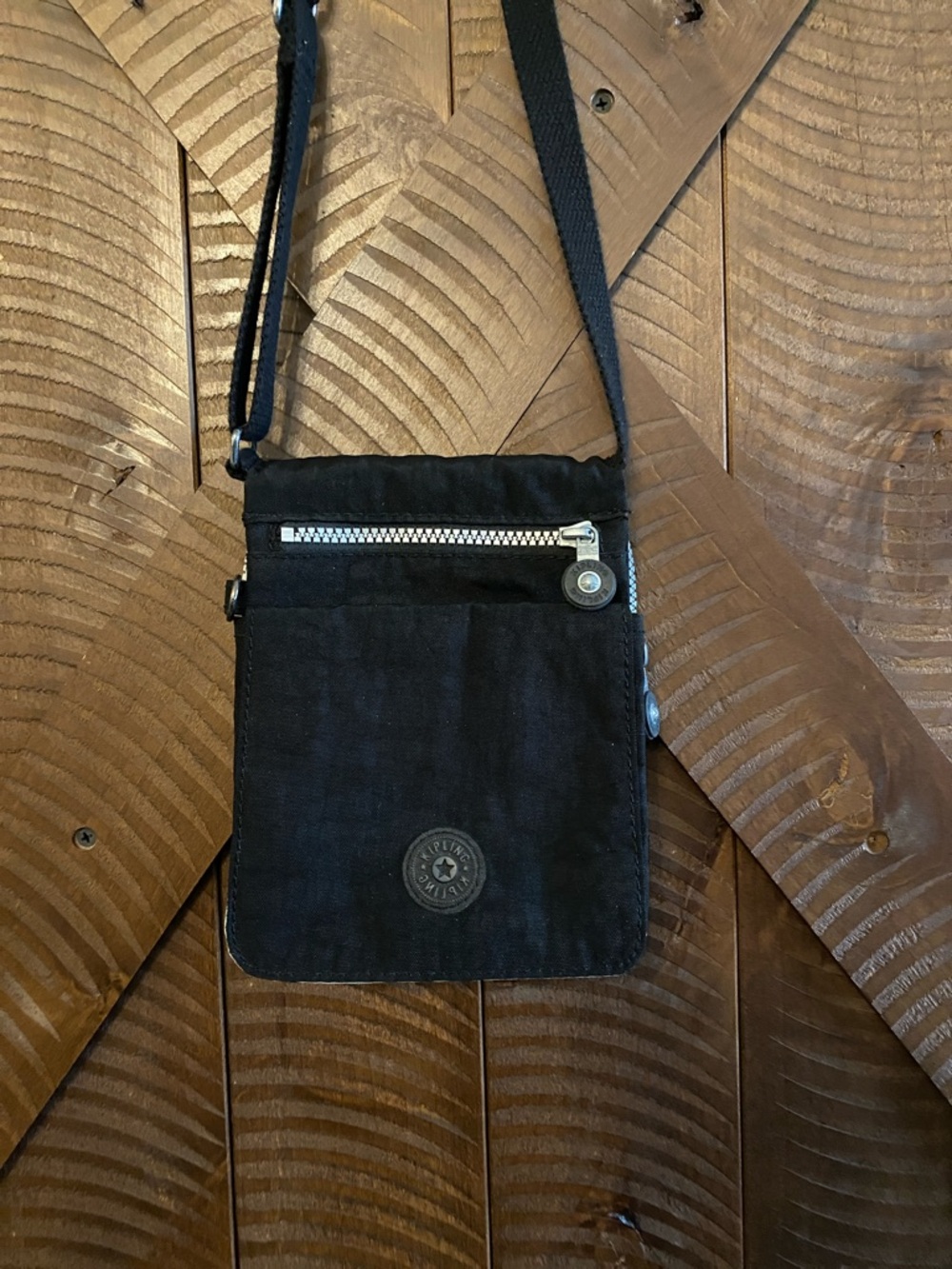 Kipling Black Mini Crossbody Bag!